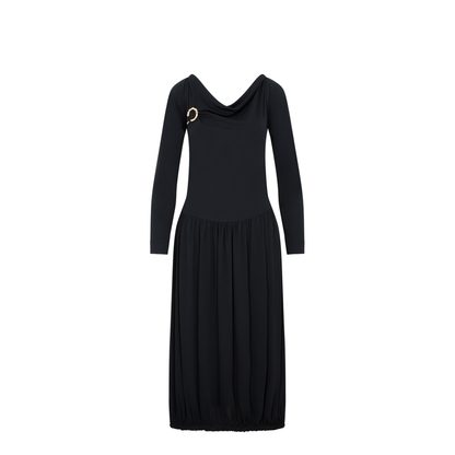 Drape Midi Dress - Image 2