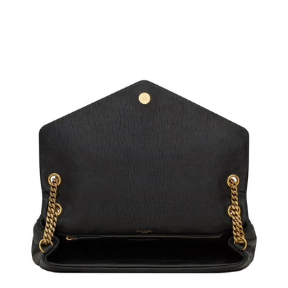 Cassandre Lambskin Pouch on Chain - Black - Image 4