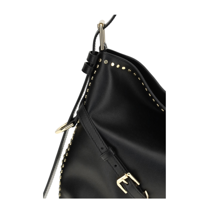 Large Voyou Shoulder Bag in Shiny Leather - Image 4