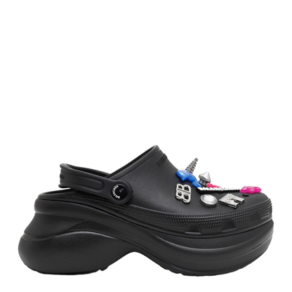 Mule Crocs™ Jibbitz™ in Black - Image 1