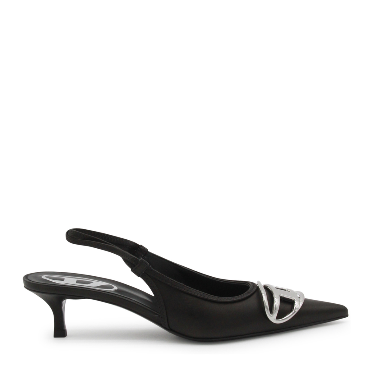 D-Venus SB 40 Slingback Pumps Black - Image 1
