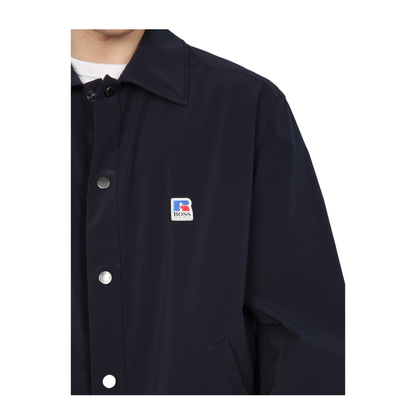 Relaxed Fit Jacket with Logo - Image 2