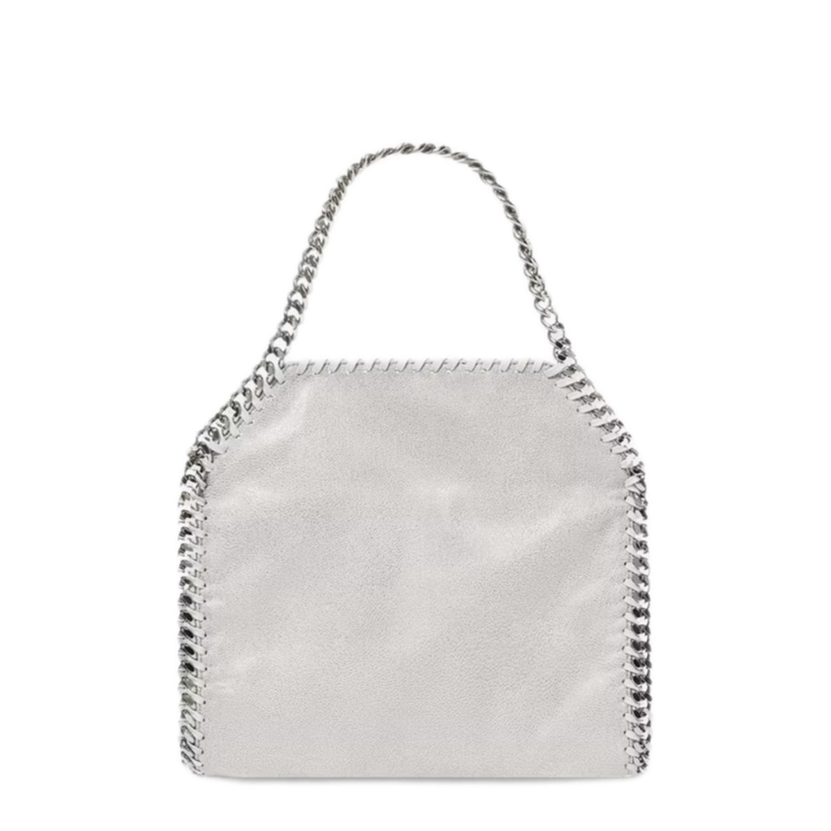 Falabella Mini Polyester Tote - Pearl Grey - Image 3