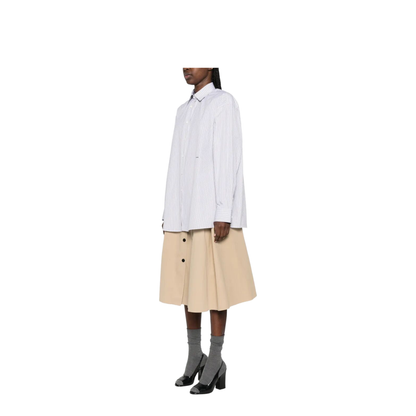 Double-Stripe Cotton Poplin Shirt - Image 2