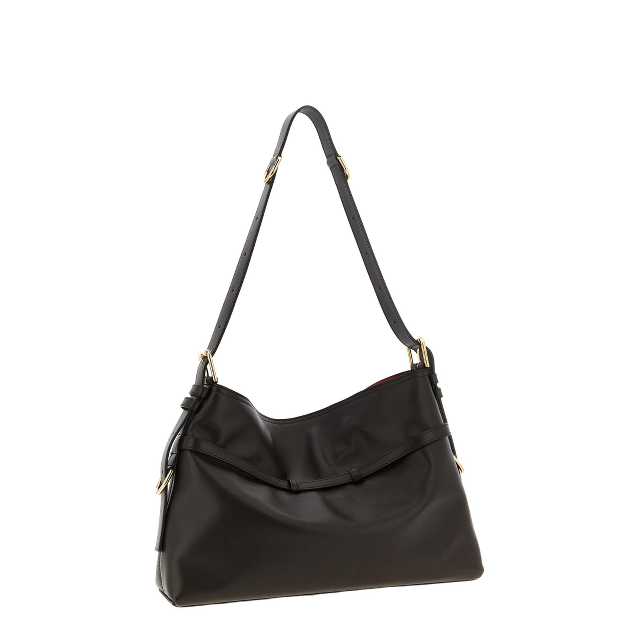 Medium Voyou Bag in Shiny Leather - Image 4