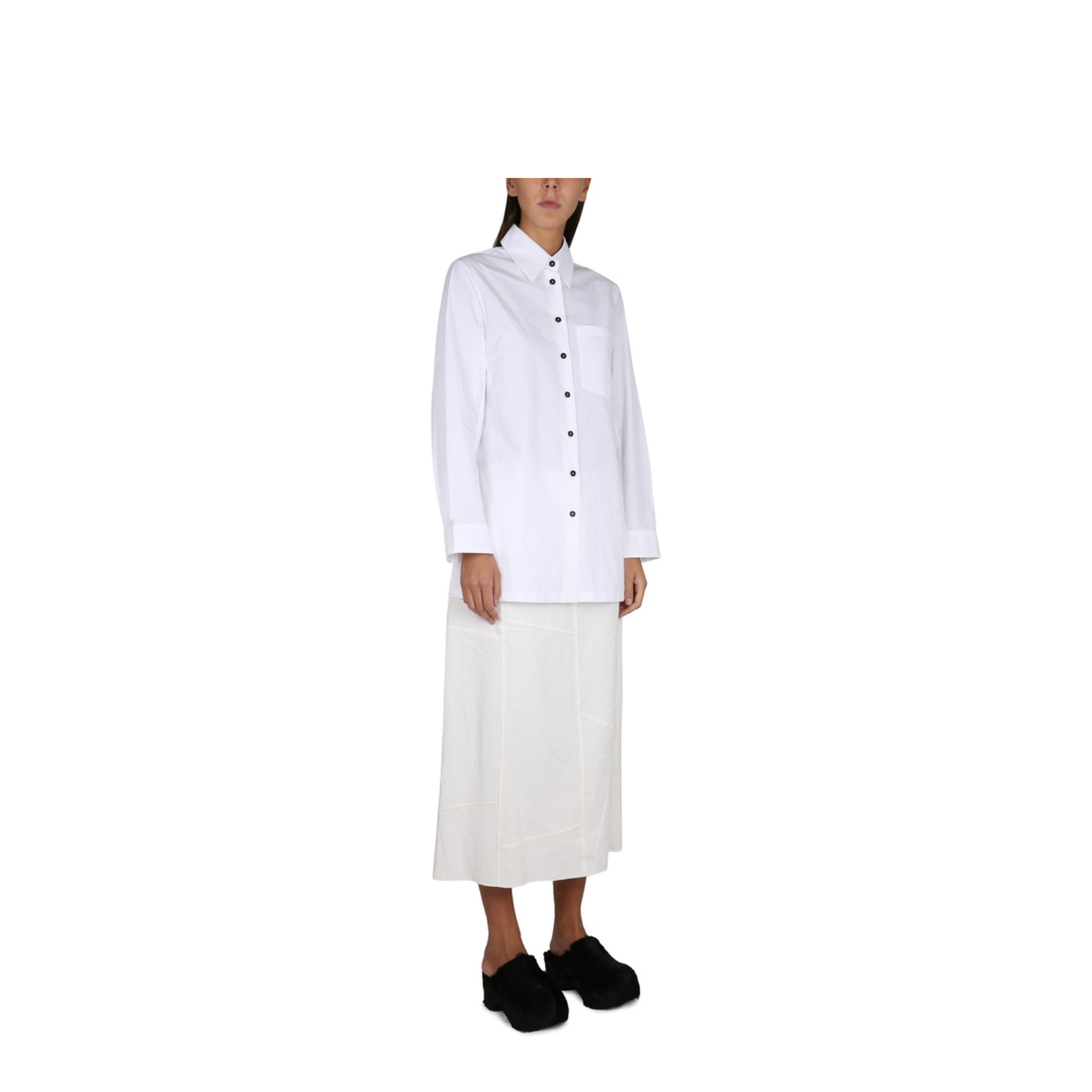 Poplin Shirt White - Image 2