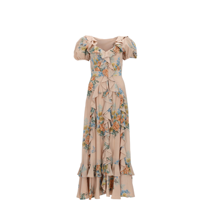 Pink Silk Dress - Image 1