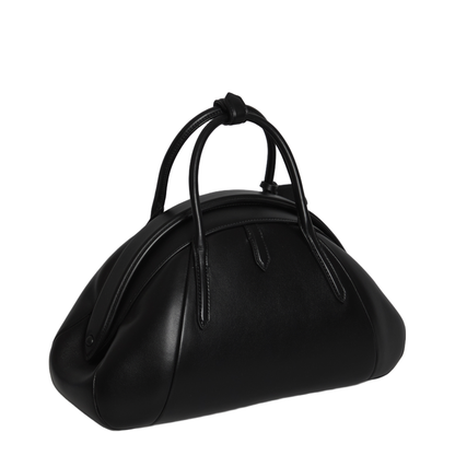 Purse Calfskin Top Handle Bag - Noir - Image 2