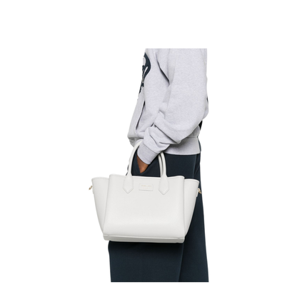 Medium Palmellato Finish Shopper Tote - Light Grey - Image 3