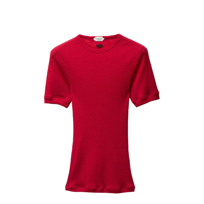 Ribbed Cotton T-Shirt - Image 1