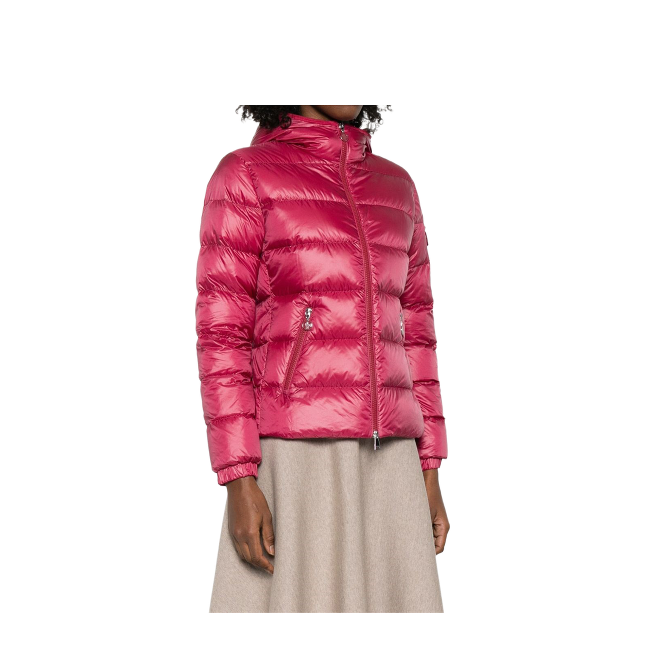 Glesse Hooded Short Down Jacket - Image 2