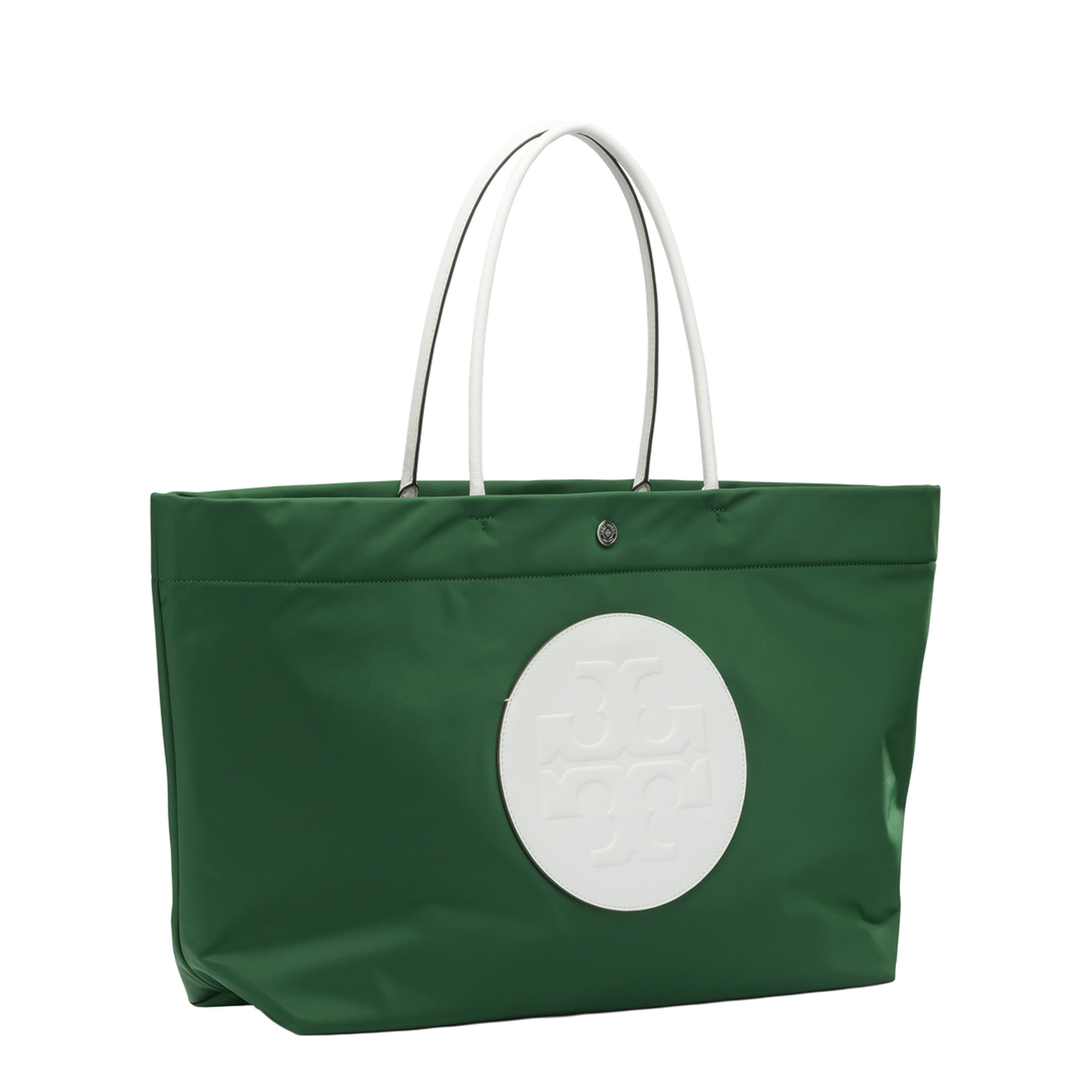 Ella Twist Nylon Tote - Basil - Image 2