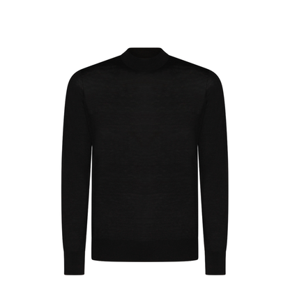 Cotton and Silk Blend Sweater - Image 2