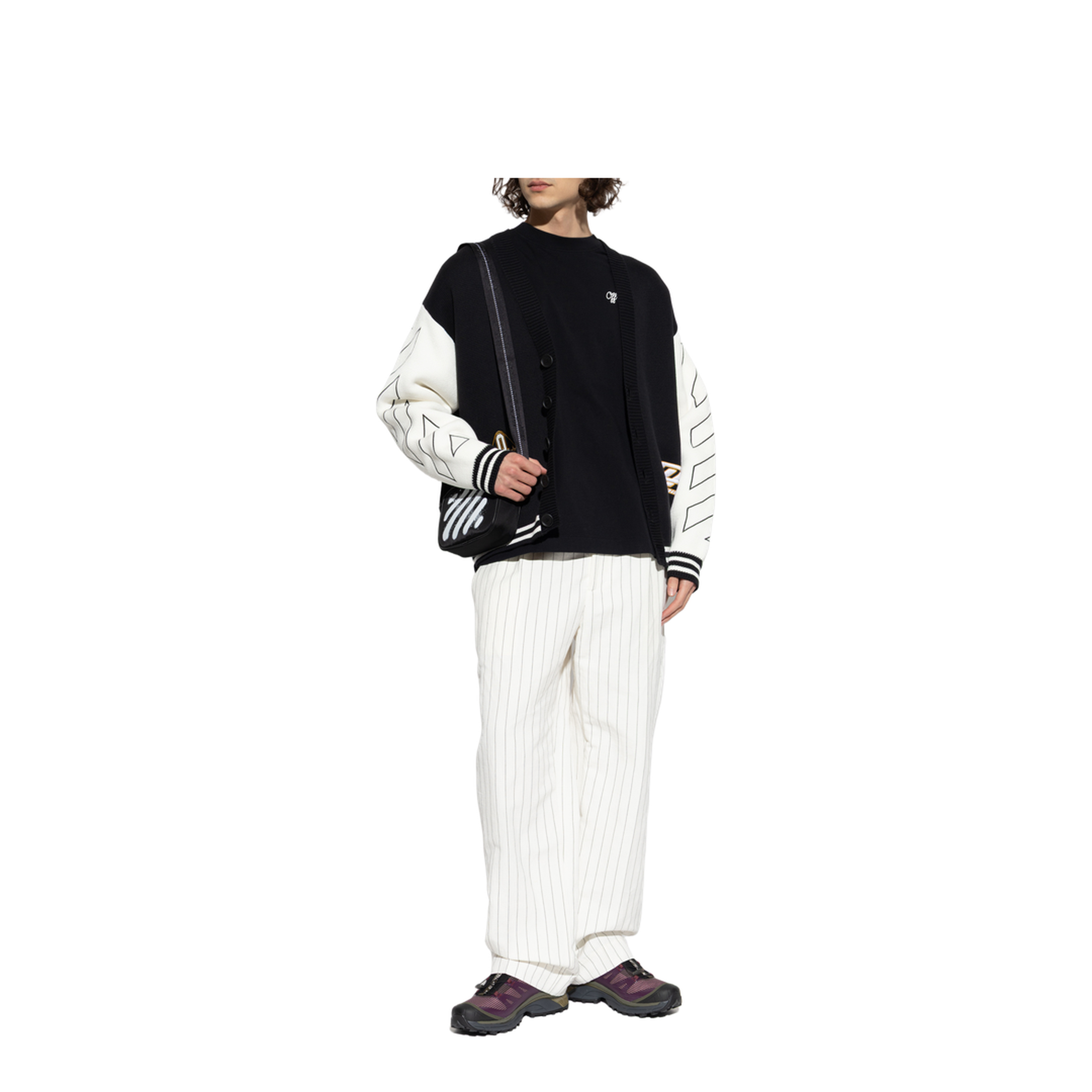 Cardigan with patches - Image 2