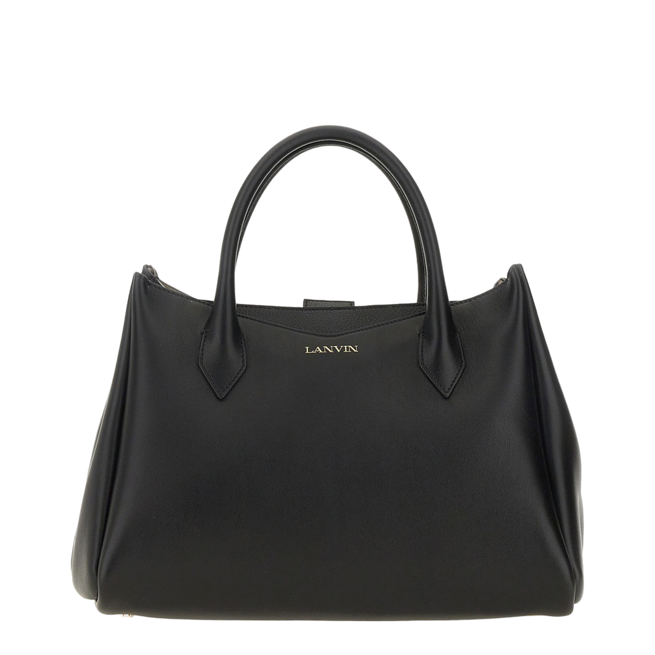 Black Leather Bag - Image 1