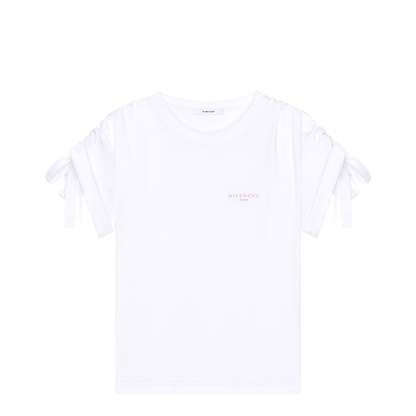 T-Shirt in Cotton with Bows - Image 1