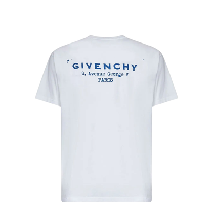 Cotton T-Shirt with Stamp Print - Image 2