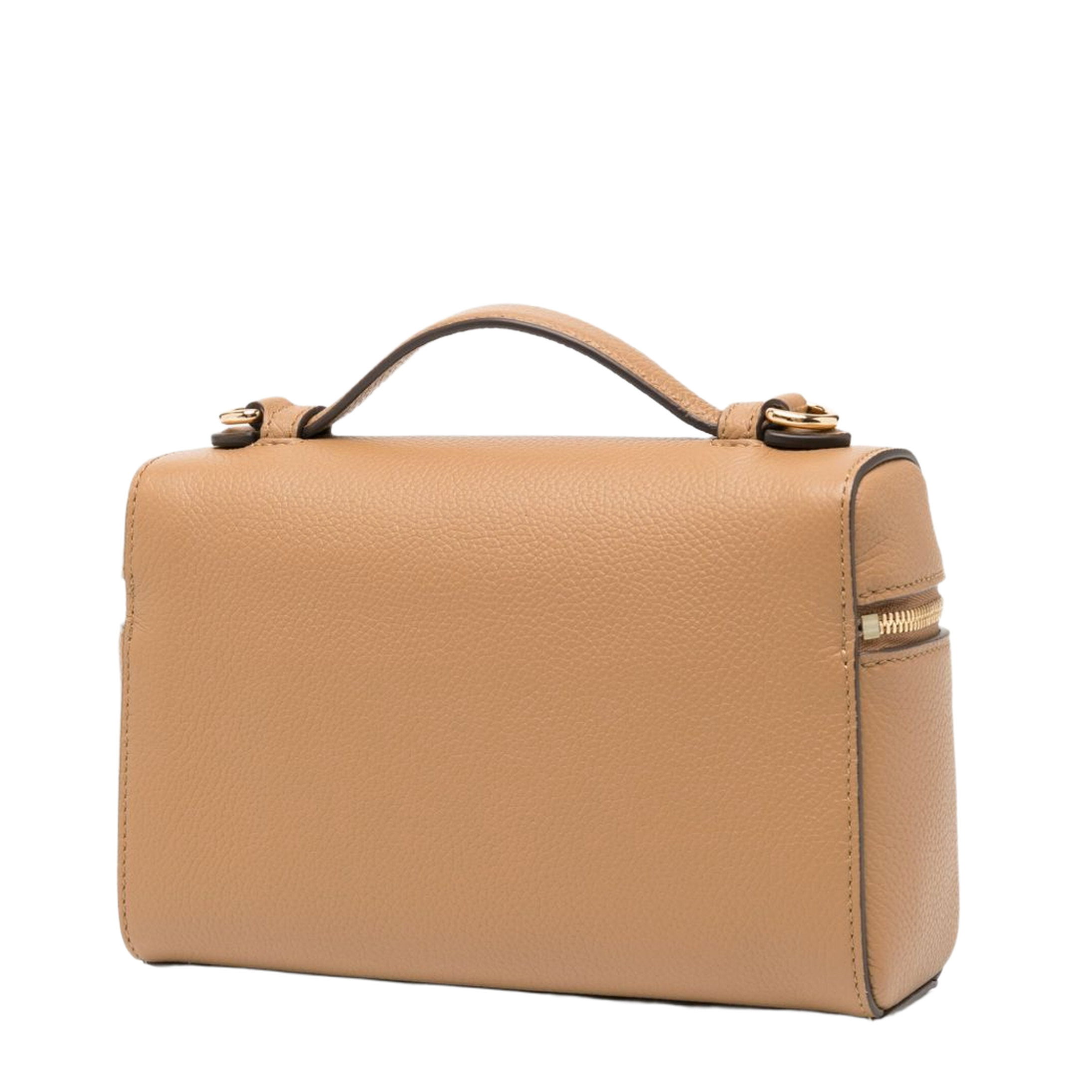 Romy Slim Mini Bag With Beige Leather Top - Image 3