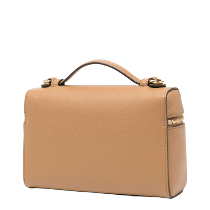 Romy Slim Mini Bag With Beige Leather Top - Image 3