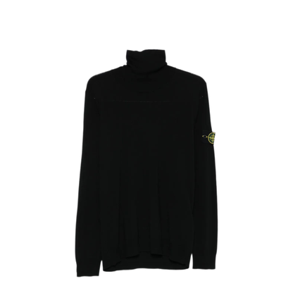 Ribbed Wool Turtleneck Sweater - Image 6