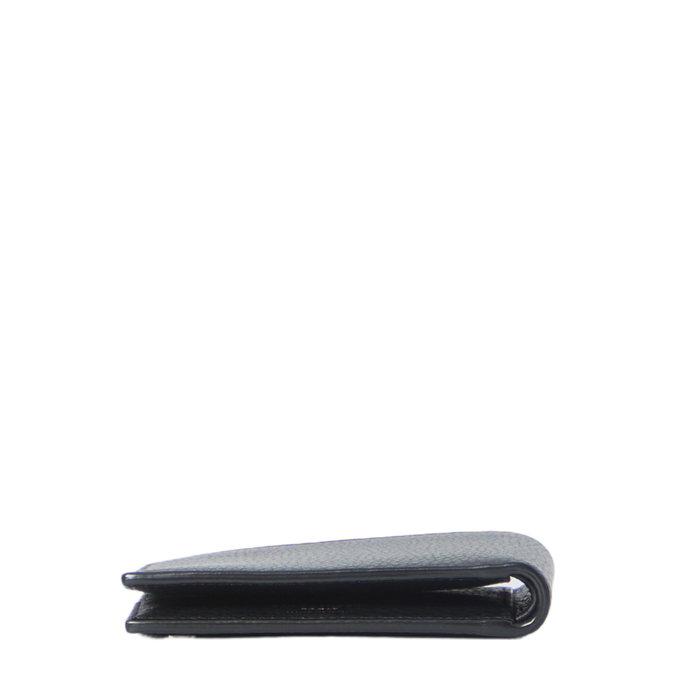 Tiny Cassandre East/West Wallet in Grained Leather (Black) - Image 3