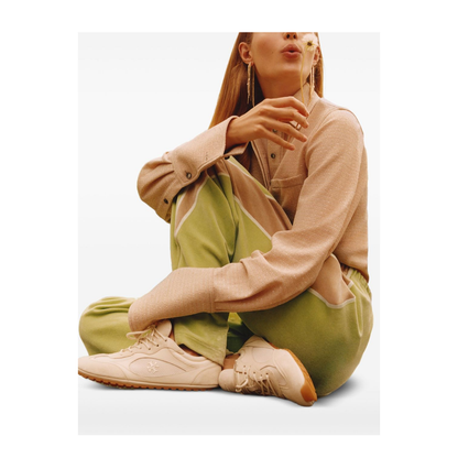 Field Suede Sneakers with Leather Inserts - Image 5