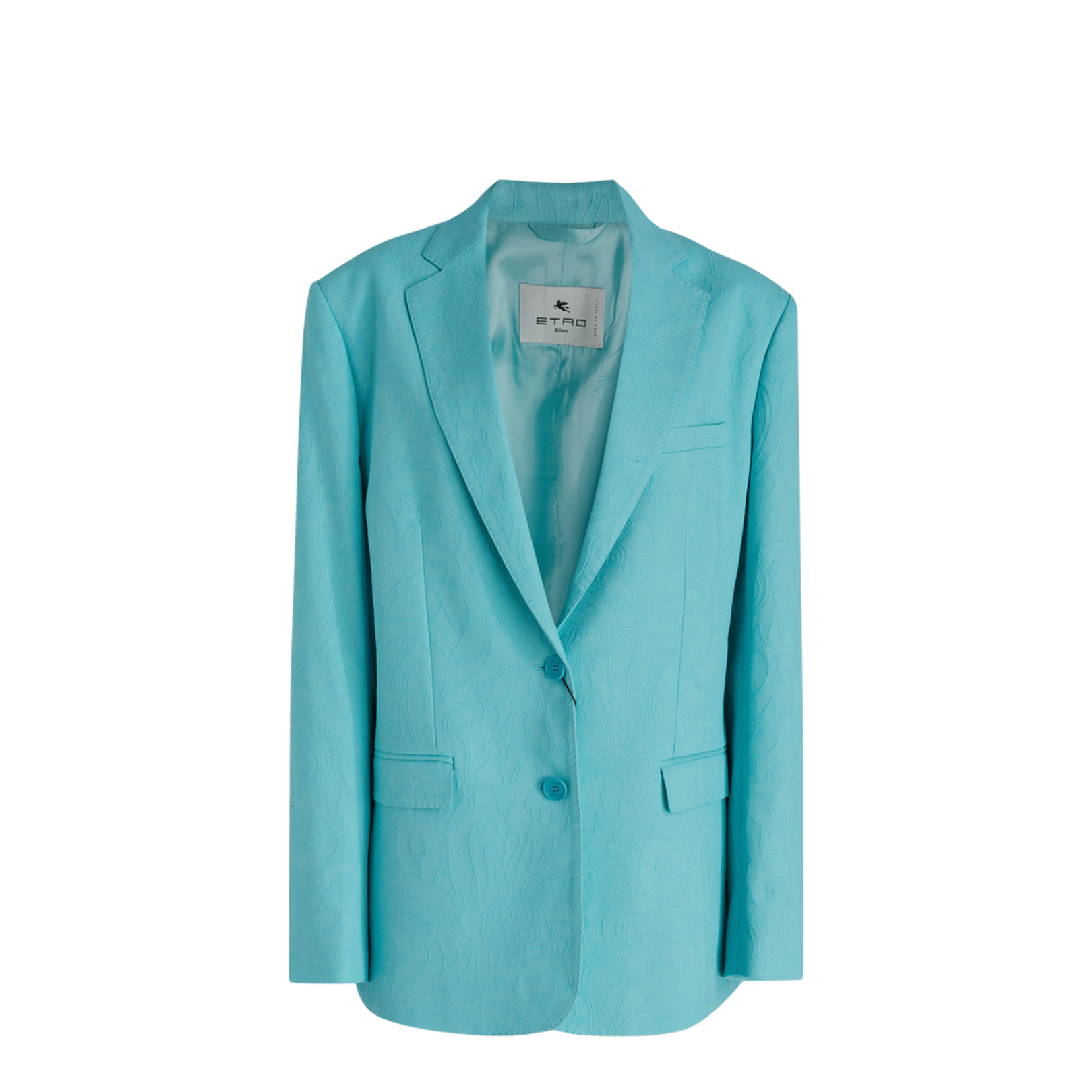 Blazer in Aquamarine Color - Image 1