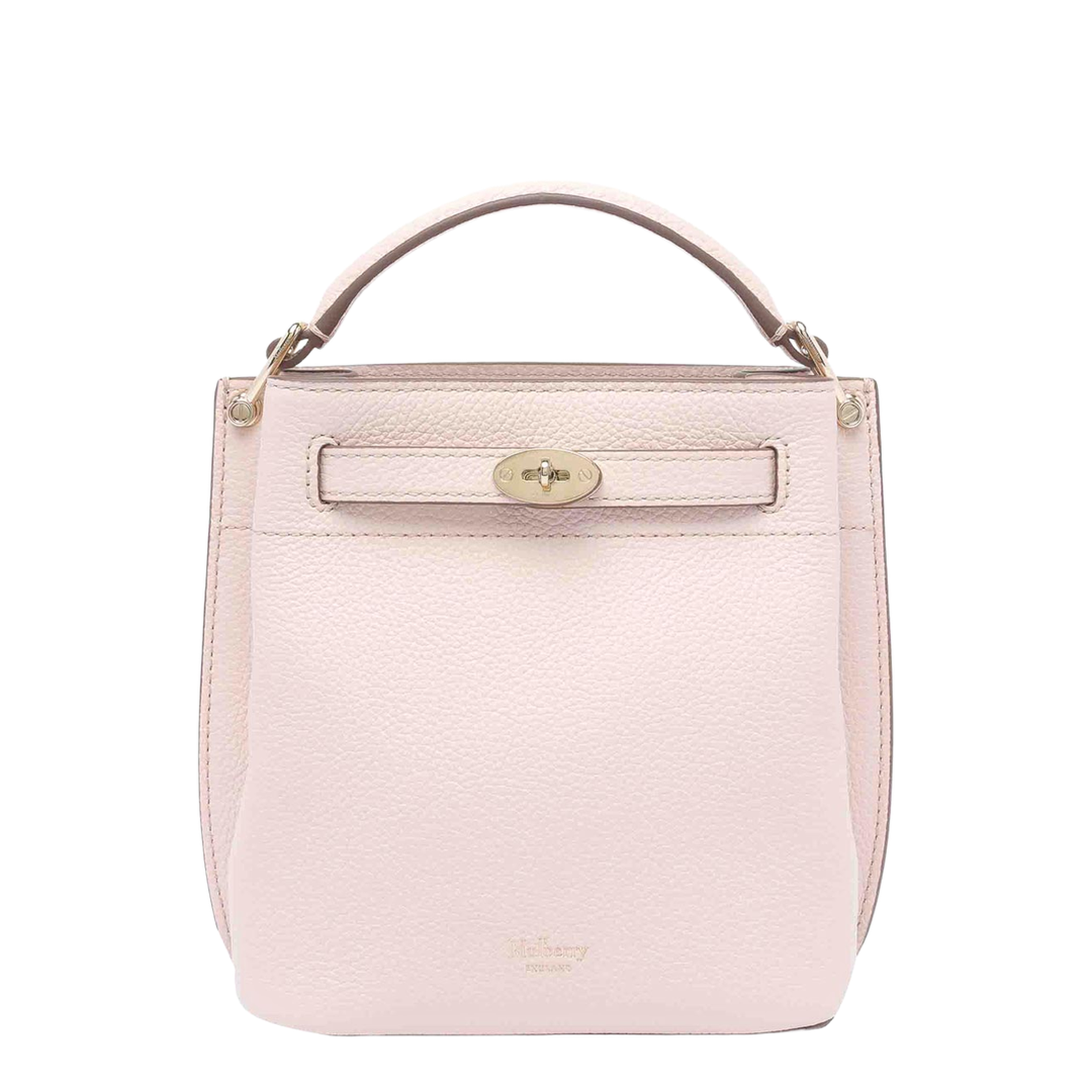 Leather Bucket Bag with Logo - Image 5