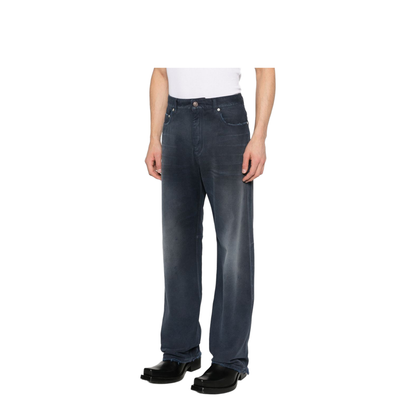 Regular Faded Jeans - Image 5