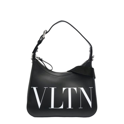 Black Leather Handbag - Image 1