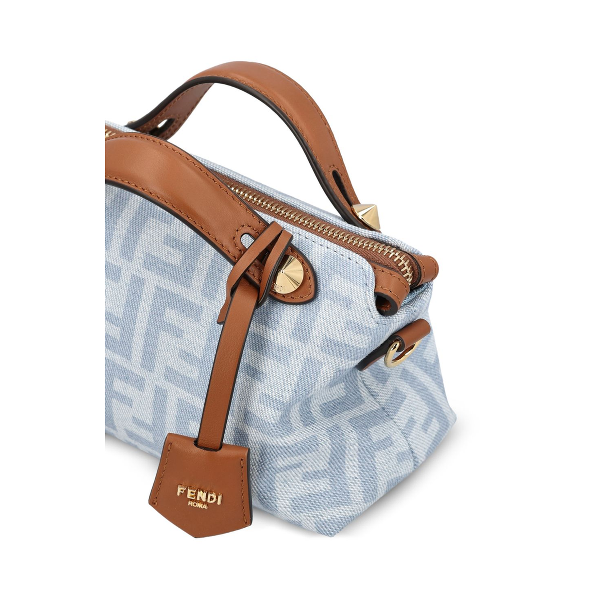 By The Way Soft Mini Denim Bag - Light Blue - Image 4
