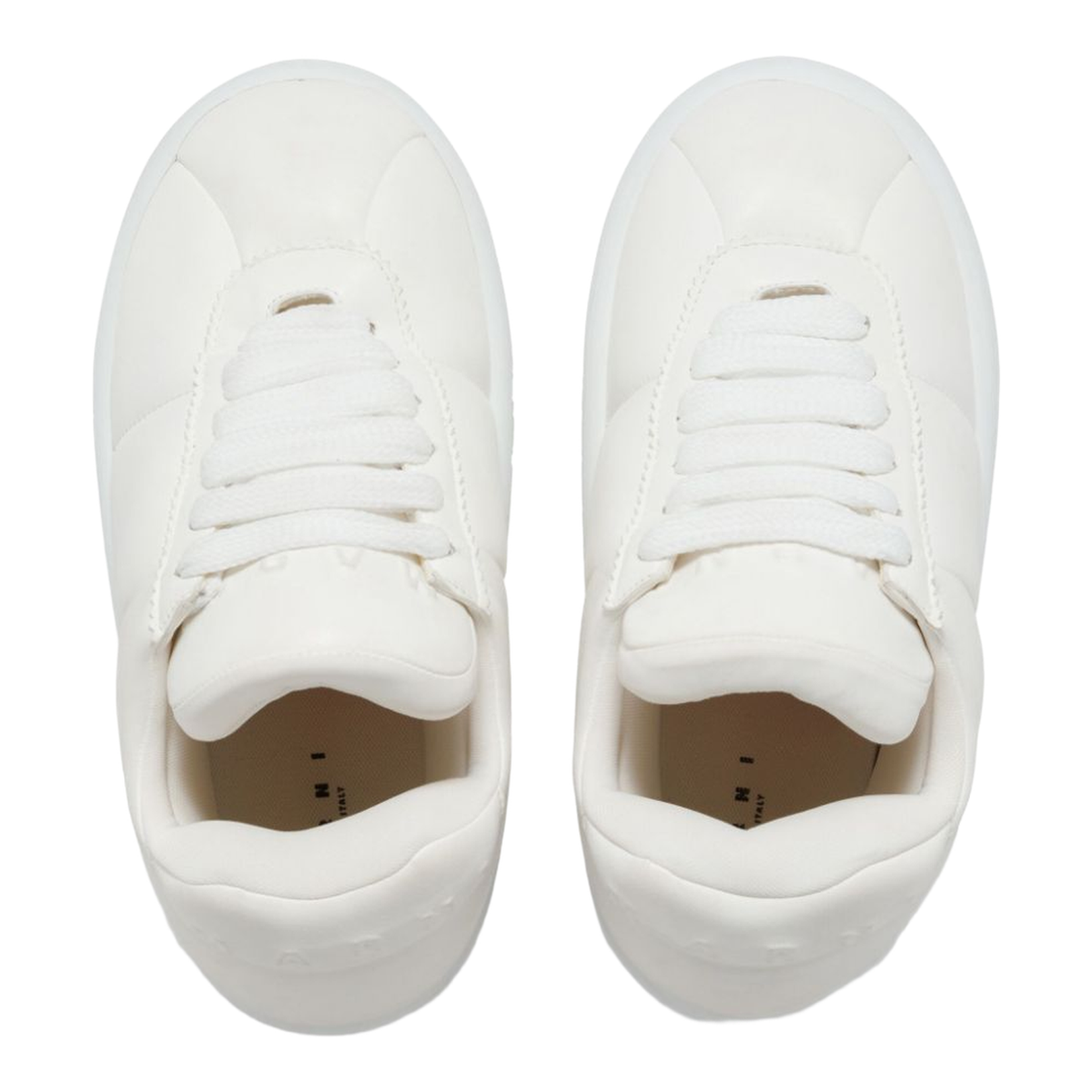 White Leather BigFoot 2.0 Sneaker - Image 3
