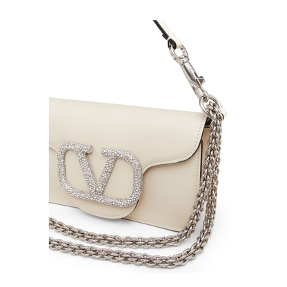 V-Logo Ivory Handbag - Image 6