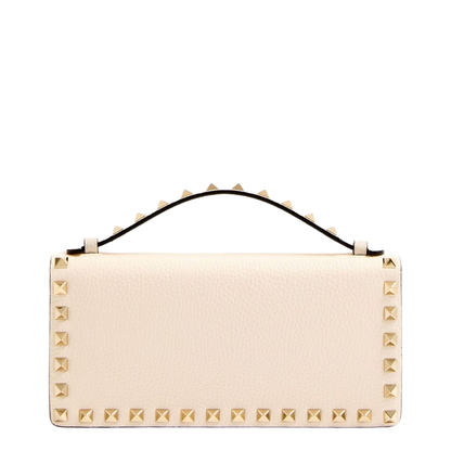 Rockstud Leather Wallet on Chain - Image 2