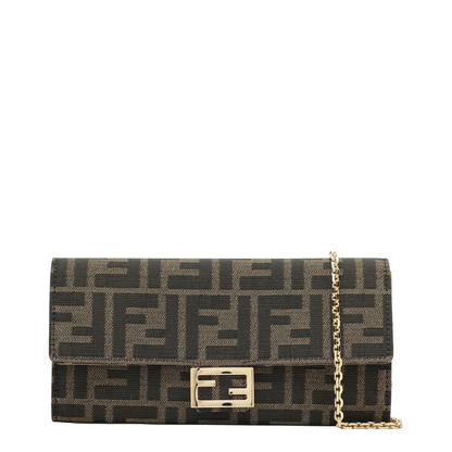 Continental With Chain Fabric Brown - Image 1