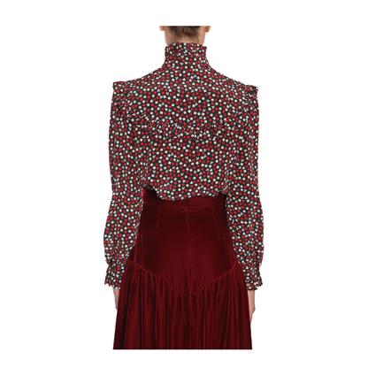 Stand Up Collar Blouse - Image 5