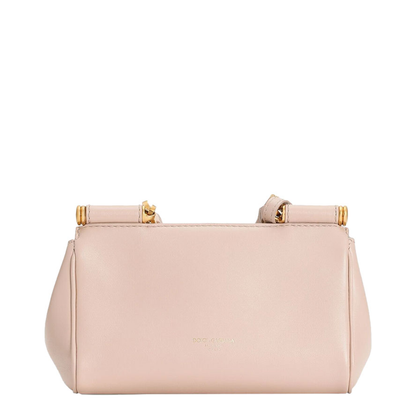 My Sicily Mini Calf Leather Top-Handle Bag - Beige - Image 3