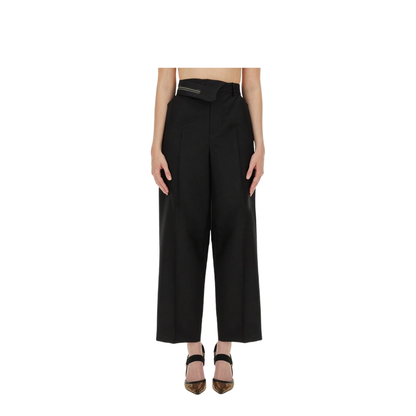 Pants with Asymmetrical Waist - Image 1