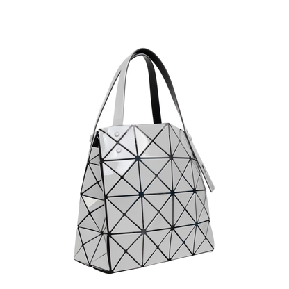 Carat Small PVC Top Handle Bag - Grey - Image 3