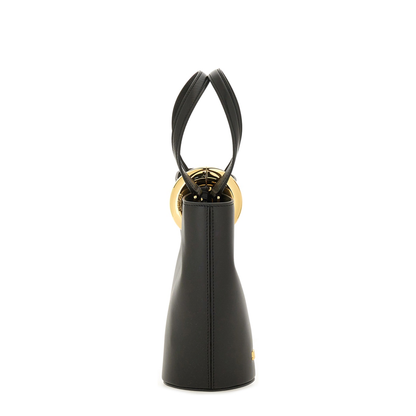 Asymmetric Mini Bucket Bag - Image 6