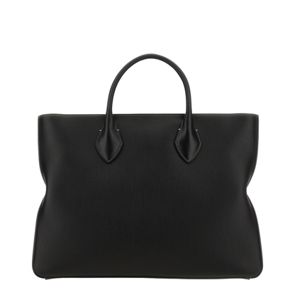 Star Shaped Tote Bag Large Black - Image 1