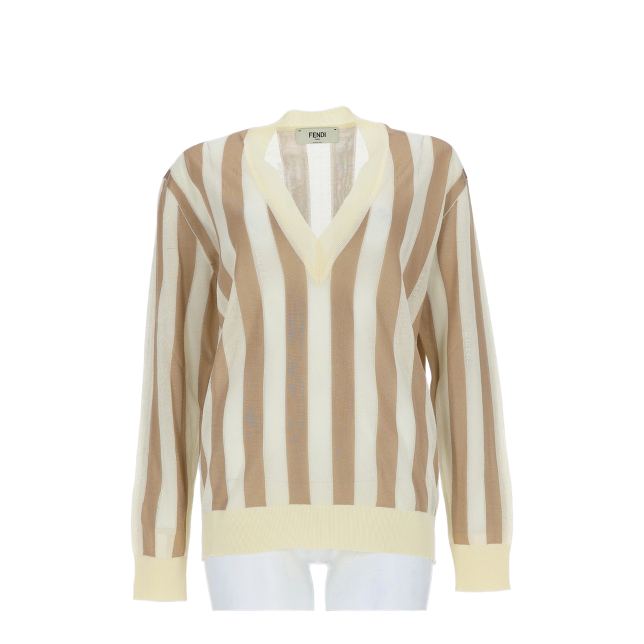 Silk Pequin Sweater - Image 1