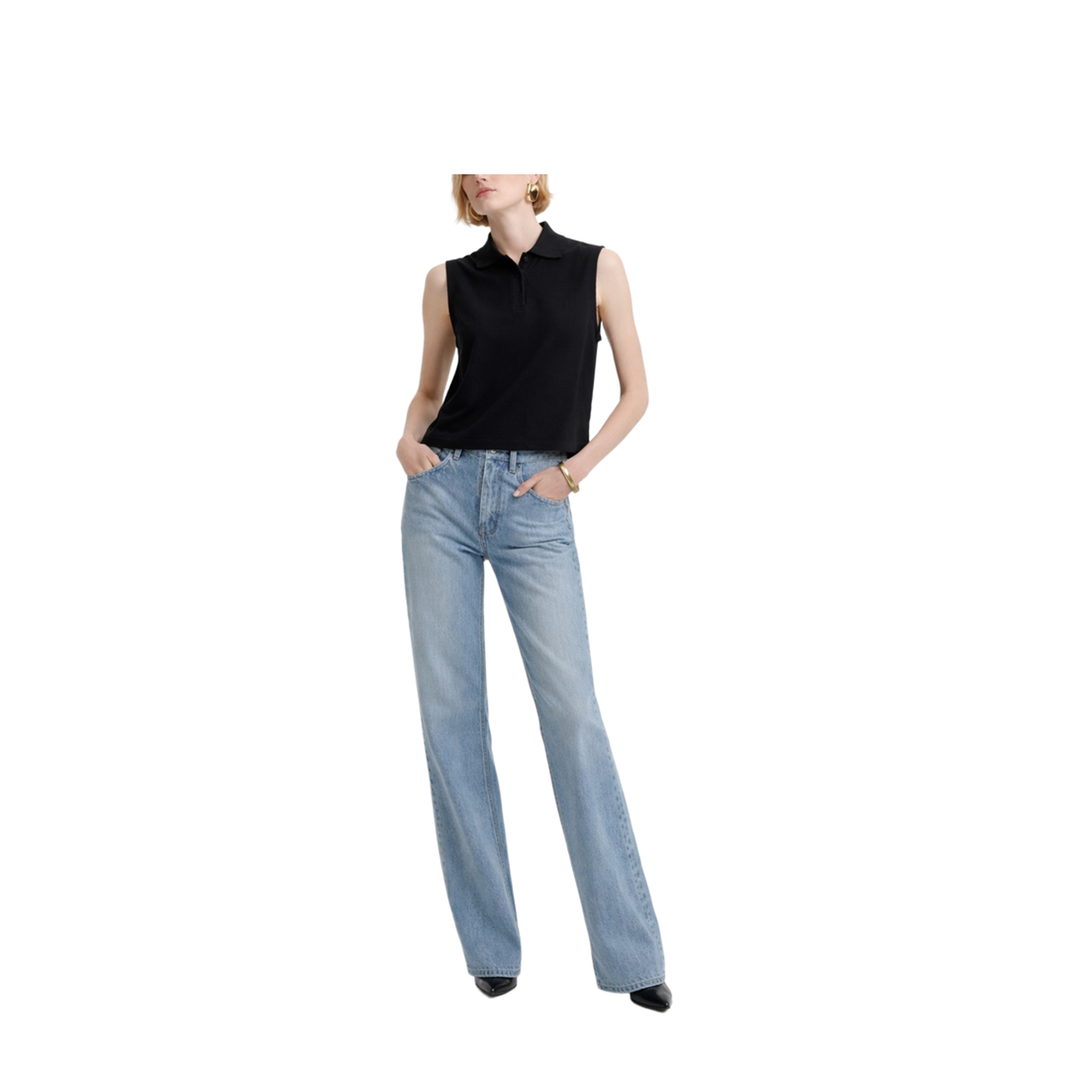 Cassandre Polo in Cotton Piqué - Image 2