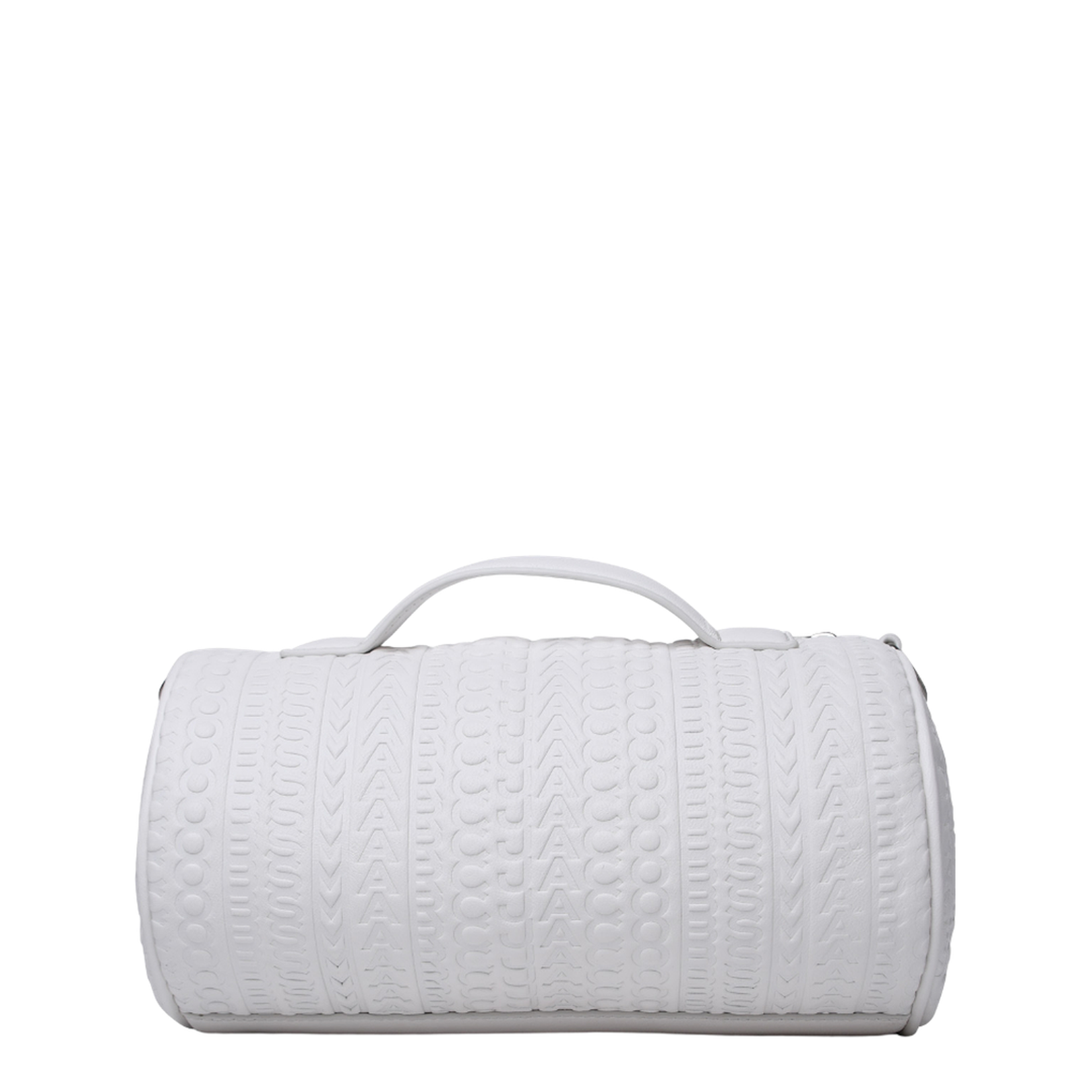 Duffle White Leather Bag - Image 3