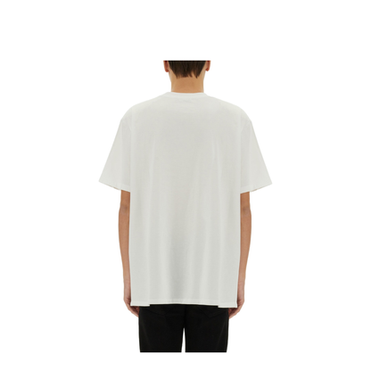 Cotton Printed T-Shirt White - Image 3