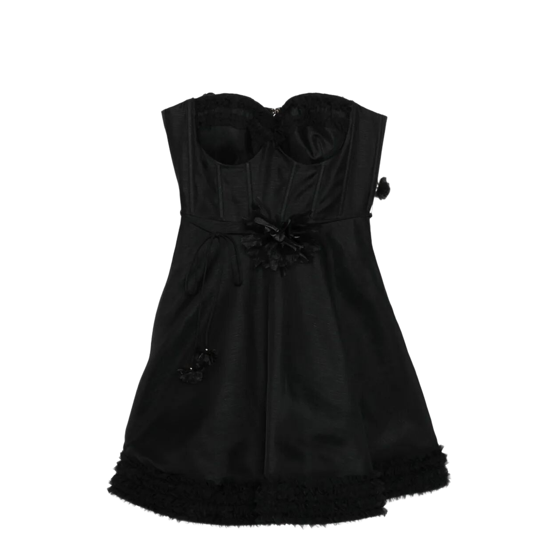 Luna Ruffle Mini Dress - Image 4