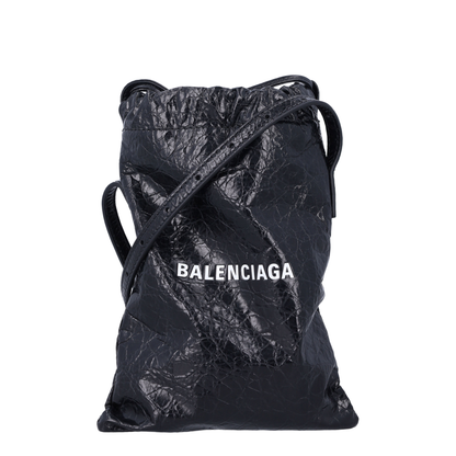 Shopper Phone Holder In Black - Image 1