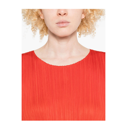 Pleated Midi Dress - Image 5