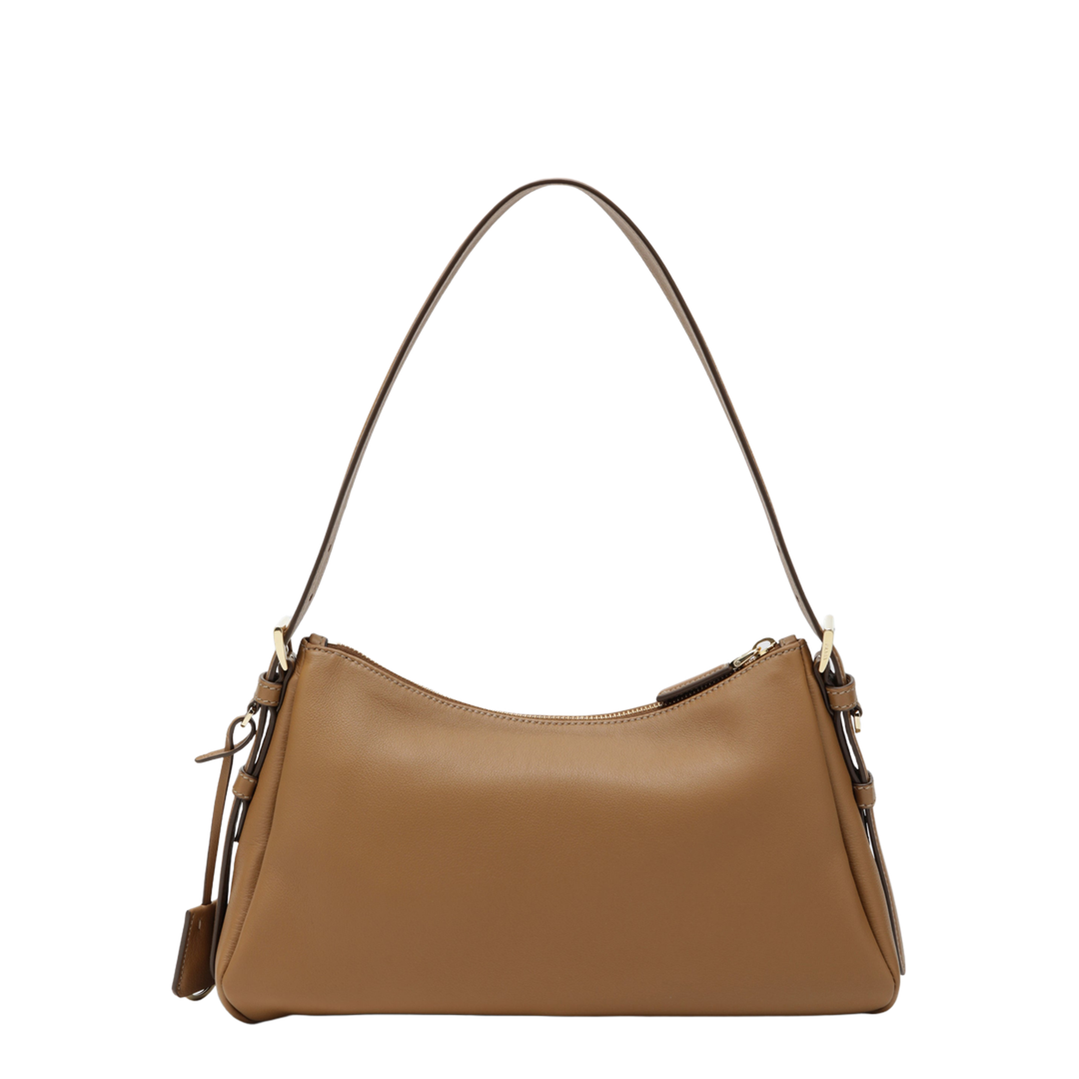 Aimée Medium Calfskin Shoulder Bag - Caramel - Image 2