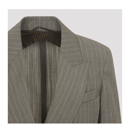 Acciaio Pinstripe Jacket - Image 6